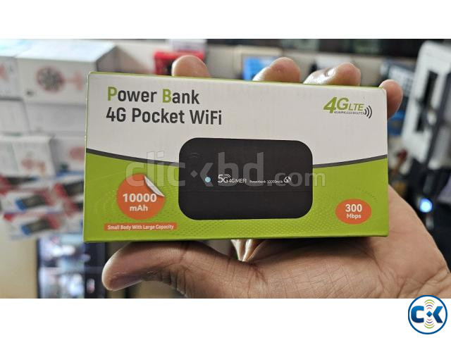 PW100 Power Bank 4G Pocket Router 10000mAh Battery 300Mbps large image 3