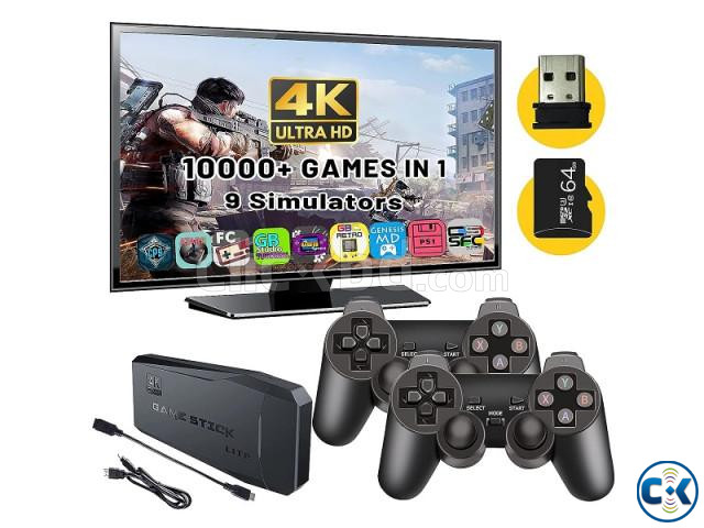 Lite 4k Ultra HD Wireless TV Game Stick 64GB Memory 10000 Ga large image 0