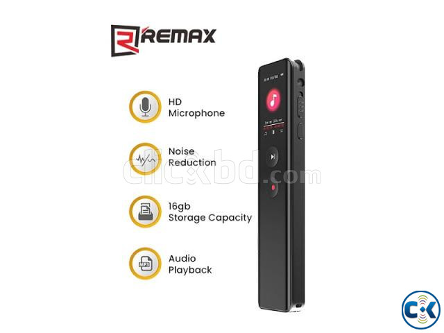 REMAX RP3 Voice Recorder 64GB Memory MP3 large image 1