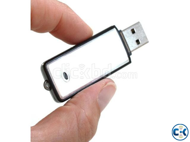 USB Voice Recorder 8GB Silver large image 2