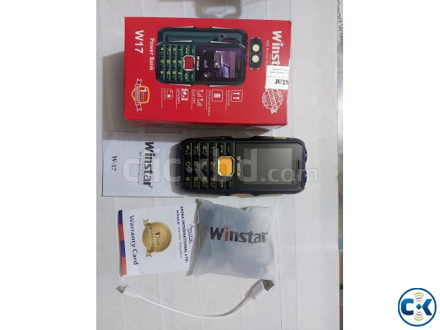 Winstar W17 Power Bank Phone 7000mAh Dual Sim large image 1