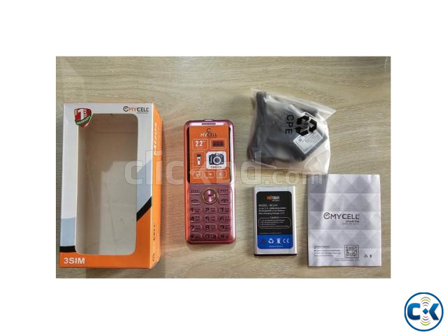 Mycell Mi204 Lite 3 Sim Feature Phone large image 2