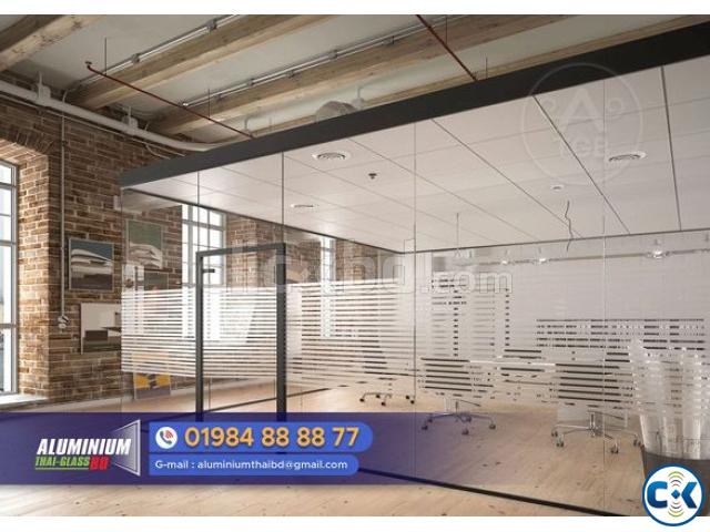 Glass Partitioning U-Channel Glazing U Channel glass parti large image 3