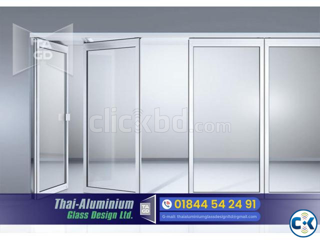 Office Thai Glass Patision Cutting Wall Glass large image 1