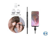 3 In 1 USB Otoscope Visual Ears Cleaning Earpick Endoscope