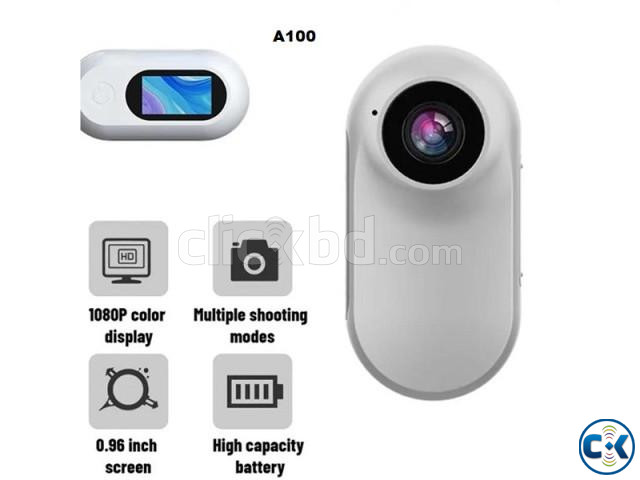 A100 Mini Action Camera 1080P Wide Angle Night vision large image 0