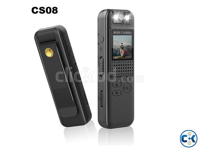 CS08 Mini Body Camera Sports HD 180 Rotating Lens And Night large image 0