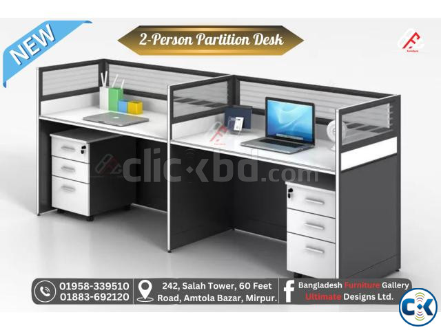 Cubicle Desk Office Workstation large image 1