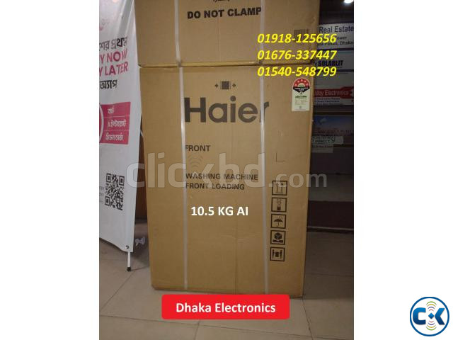 Haier HW105-B14959S8U1 Front Load 10.5 KG Washing Machine large image 1