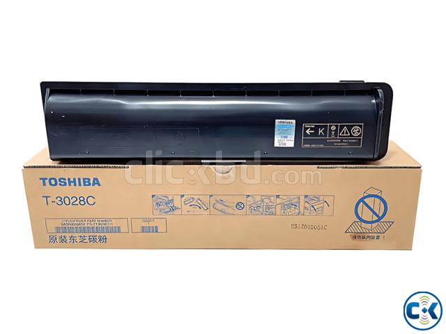 Toshiba T-3028C Original Black Toner Cartridge large image 0