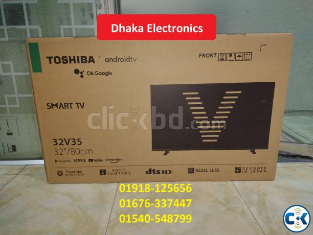 Toshiba 32 inch 32V35MP Android Smart TV Official large image 0