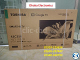 Toshiba 43 inch 43C350LP UHD 4K Android Google TV Official