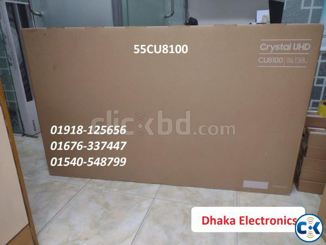 Samsung CU8100 55 inch UHD 4K Smart TV Price BD large image 0