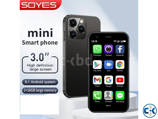 Soyes XS15 Mini Android Phone 2GB RAM 3 inch Display large image 0