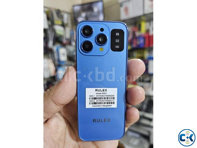 Rulex RM21 Mini Phone Dual Sim Warranty Blue large image 0