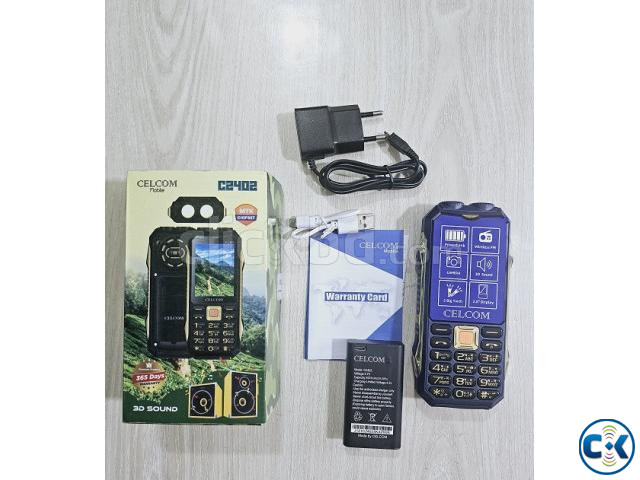 Celcom C2402 Power Bank Phone 8000mAh Dual Sim large image 1