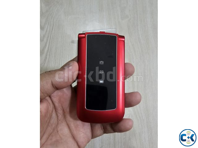 Kgtel K1 Slim Folding Phone Dual Sim Red large image 4