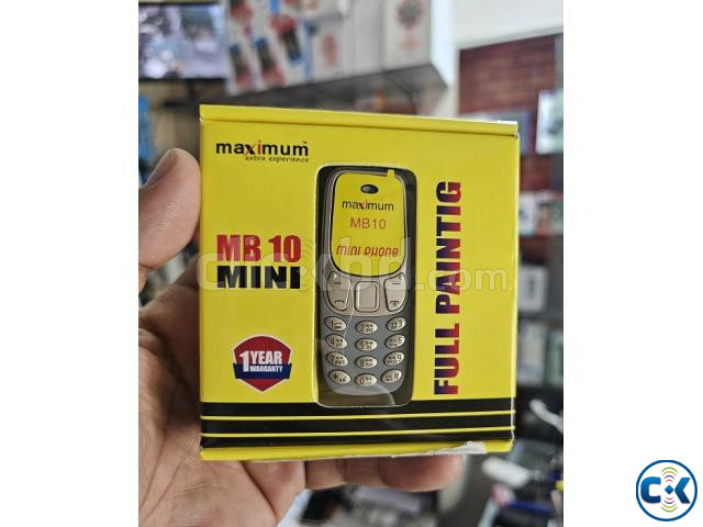 Maximus MB10 Mini Phone Auto Call Record large image 0