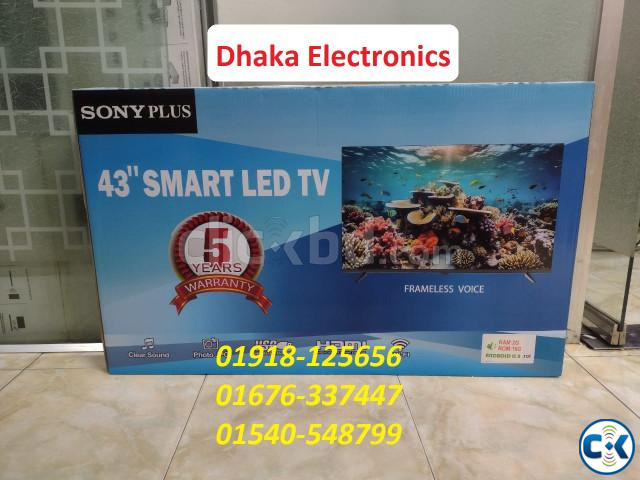 Sony Plus 43DVFL-F2 43 inch Voice Control Android TV large image 1