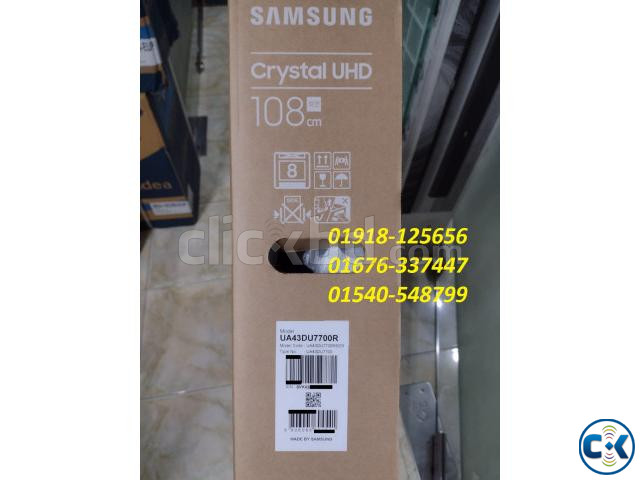 Samsung 43 inch DU7700 Crystal UHD 4K Smart TV Official large image 1