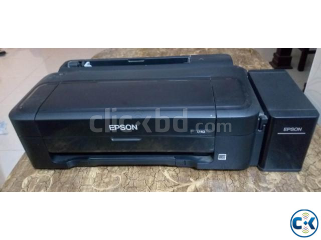 Epson L130 printer CMYK color tank large image 0