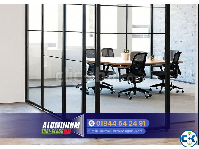 Glass Partition and Glass Door. Glass Partition large image 0