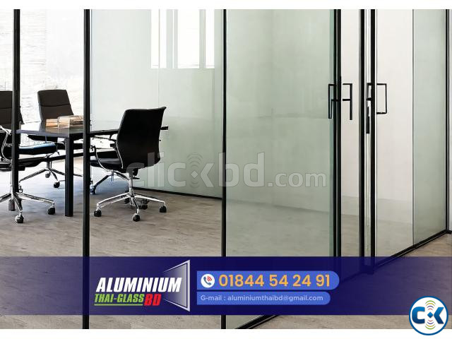 Glass Partition and Glass Door. Glass Partition large image 1