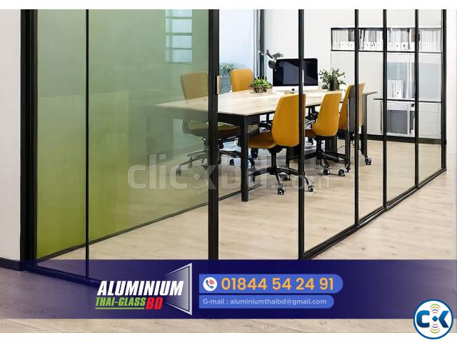 Glass Partition and Glass Door. Glass Partition large image 2