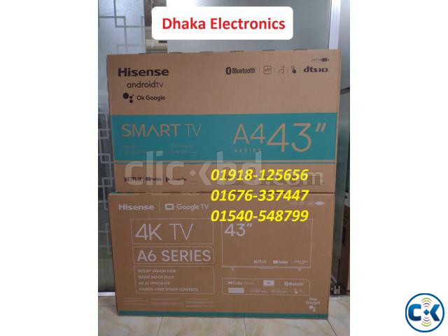 Hisense 43 inch 43A4F4 Android Google DTS TV Official large image 0