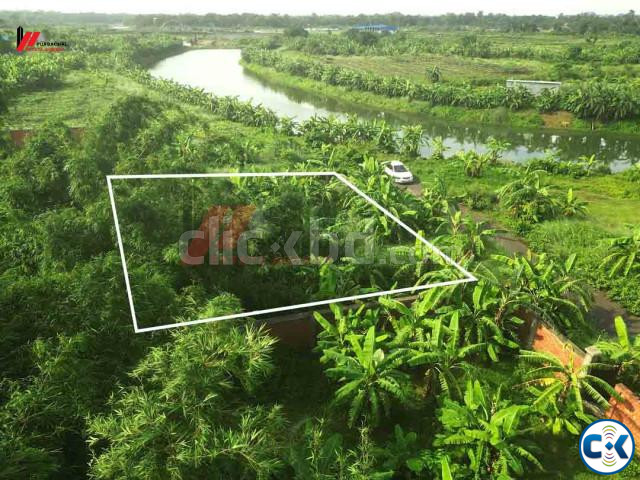 Lake View Corner Plot Close To Diplomatic Zone in Purbachal large image 2