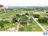 Inexpensive 5 Katha Plot in RAJUK Purbachal for Sale.