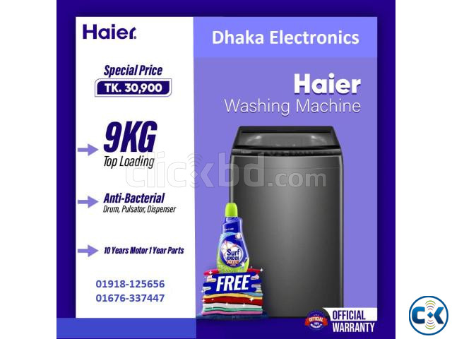 9 Kg Haier HWM90-316S6 Automatic Washing Machine large image 0