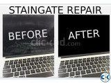 MacBook Pro Screen Delamination Staingate Repair Service 16 