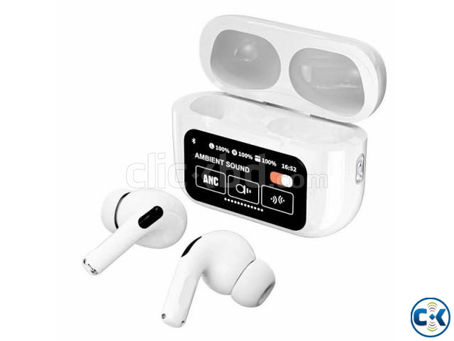 A9 Pro ANC ENC Wireless Earbuds Touch Control Double Dark large image 0