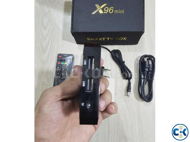 X96 Mini Android Tv Box Android 9.0 Quad Core 2GB RAM 16GB R large image 2