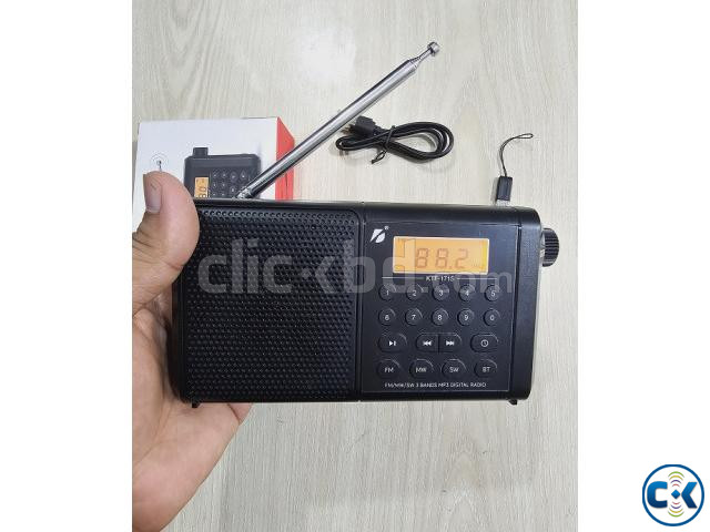 KTF-1715 FM Radio BT Speaker MP3 Player TF USB Flashlight large image 4