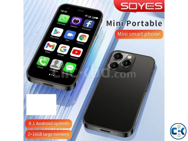 Soyes XS15 Mini Android Phone 2GB RAM 3 inch Display Gold large image 4