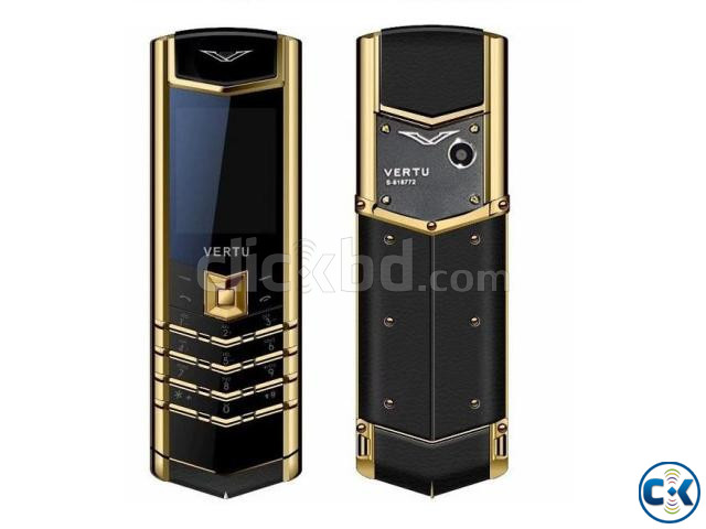 Vertu V10 Luxury Phone Metal Body Dual Sim Camera Gold large image 1