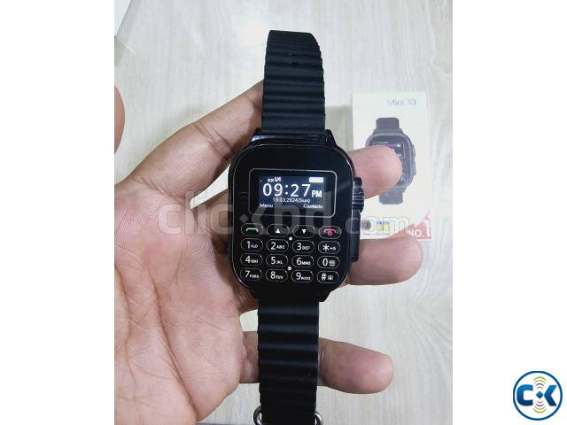 Mini X1 Smart Watch Dual Sim Camera Mp3 large image 3