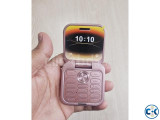 Small image 2 of 5 for i17 Mini Flip Phone 2 SIM Rose Gold | ClickBD