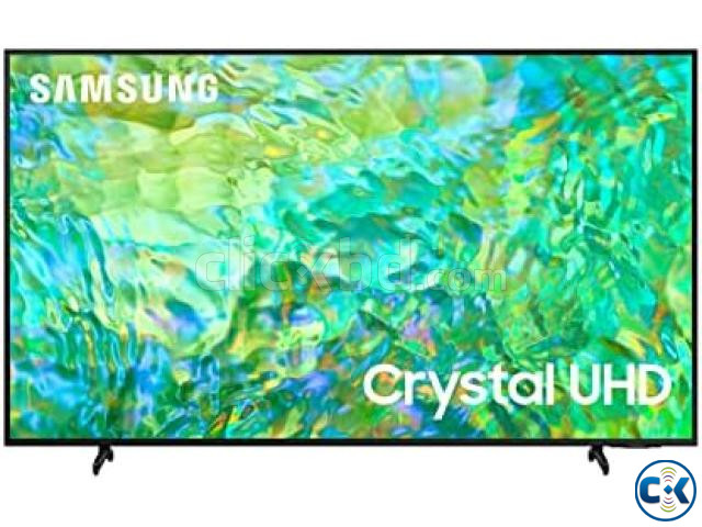 Samsung 75 inch DU8100 Crystal UHD 4K Smart Voice control TV large image 0