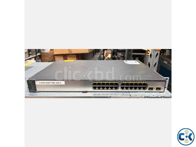 Cisco Catalyst WS-C3750V2-24PS-S 24-Ports Switch large image 0