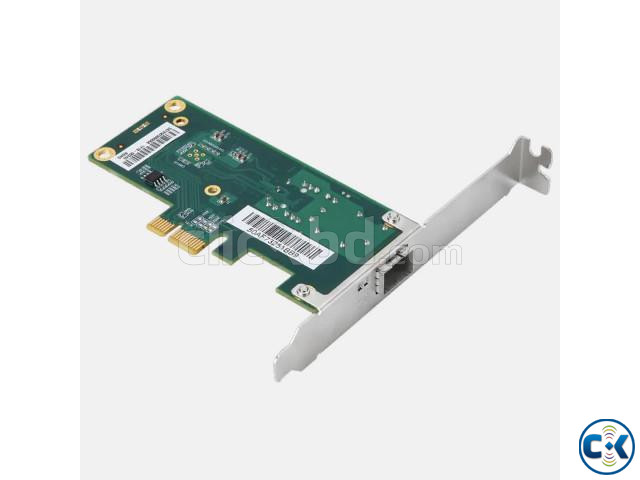 DIEWU Intel I210 PCIe Gigabit single SFP fiber network lan large image 0