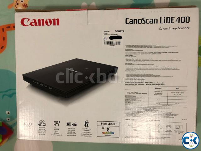 Canon CanoScan Lide 400 Flatbed Scanner large image 0