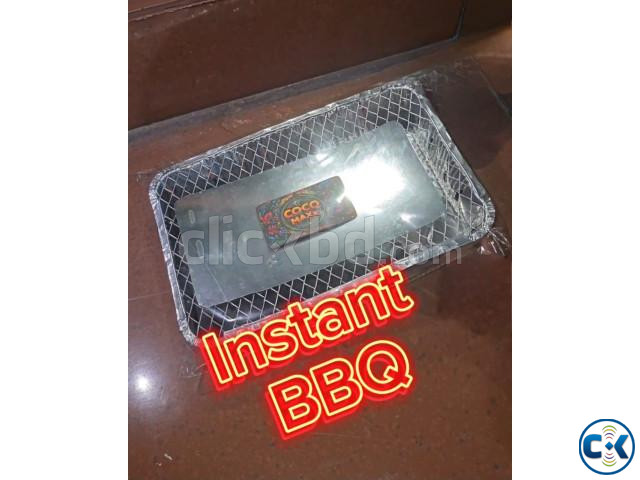 Portable Instant Disposable BBQ or Grill large image 0