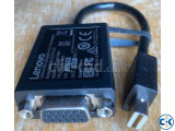 Lenovo MiniDisplay Port to VGA Adapter P n 0a36536 Genuine O