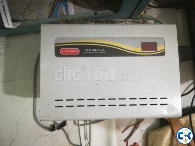 V-Guard Voltage Stabilizer VEW-500 PLUS large image 0