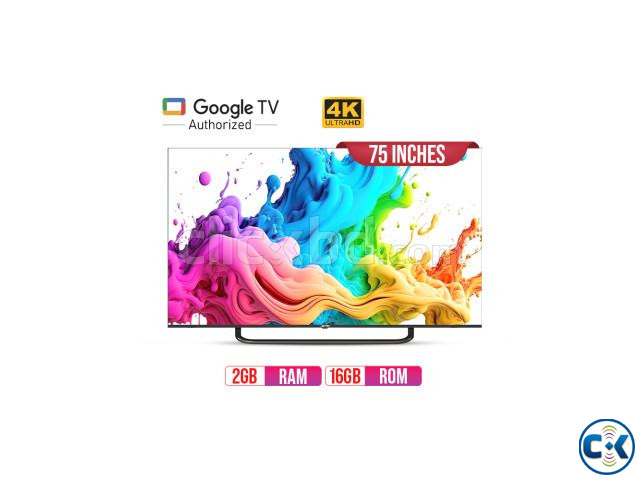 JPE 75 Google Smart TV DLED 4K large image 0