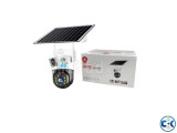 Small image 1 of 5 for P6A Solar V380 4G Sim Dual Lens WiFi Camera 1200mAh Battery | ClickBD