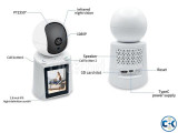 Small image 2 of 5 for QP001 Video Calling V380 Wifi Camera With Display | ClickBD